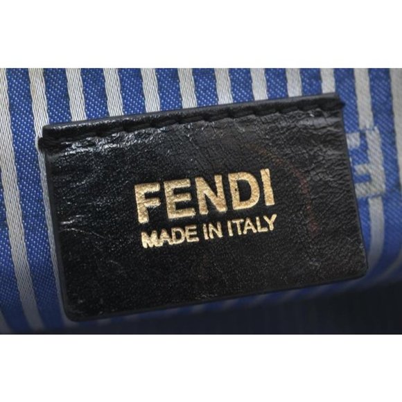 Fendi White Multicolor Zucca Print Coated Canvas XL Tote - Picture 6 of 10